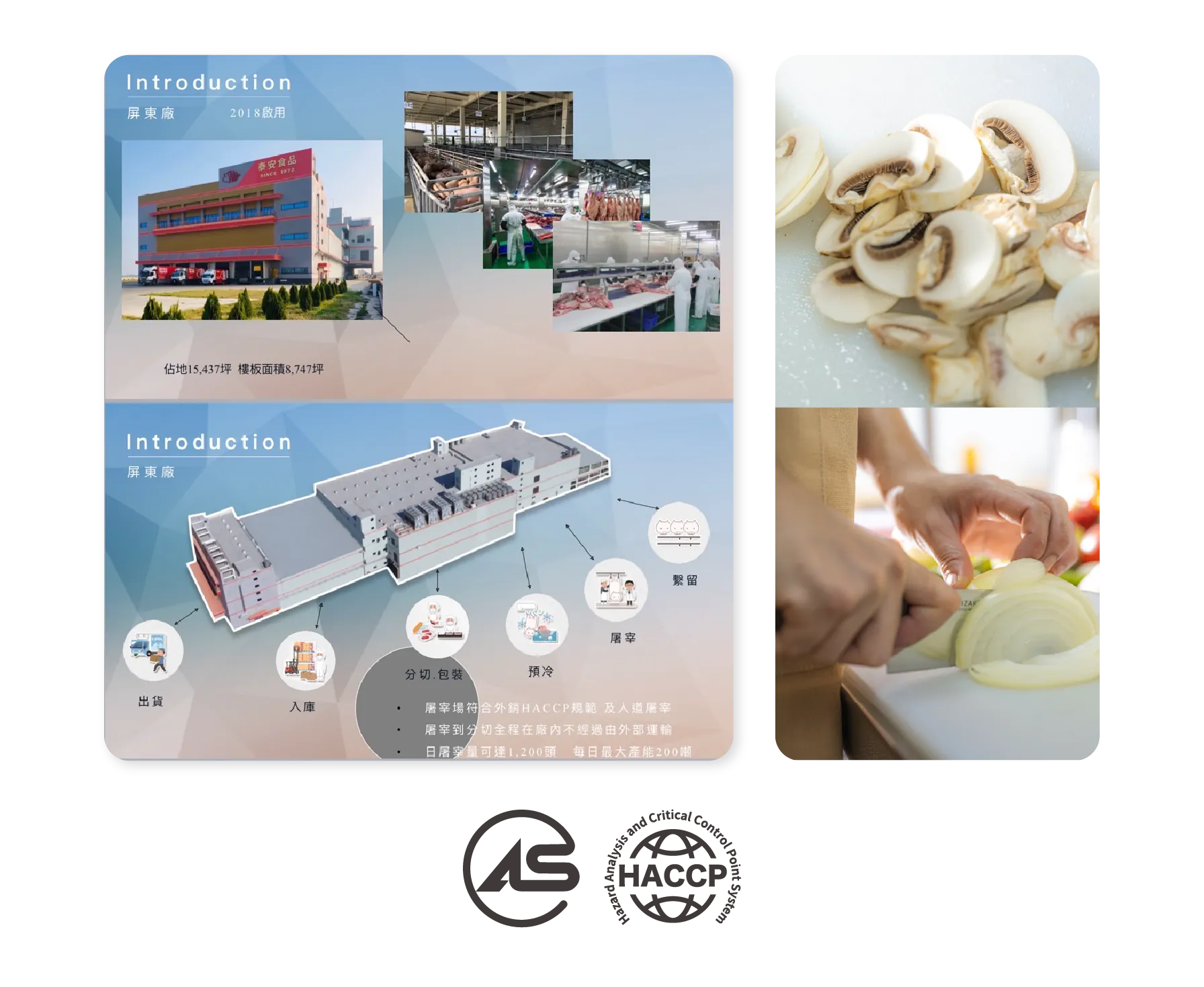 專業工廠生產&數據化技術